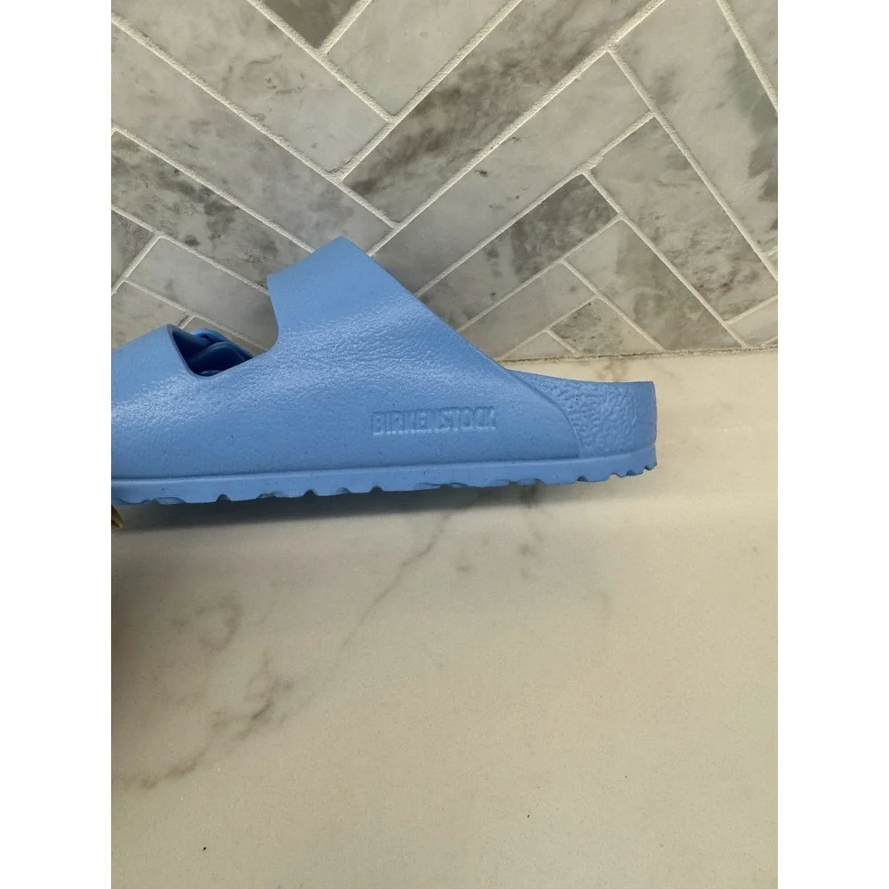 Birkenstock‎ Arizona EVA Sandals Kids Youth Size 11 29 Sky Blue Slip On Slides